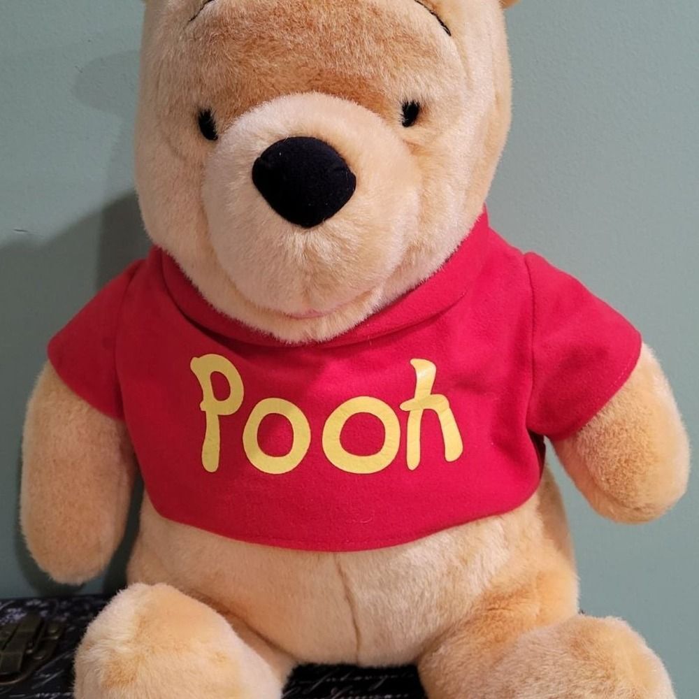 Vintage Winnie the Pooh 16" tall plush soft toy for kids